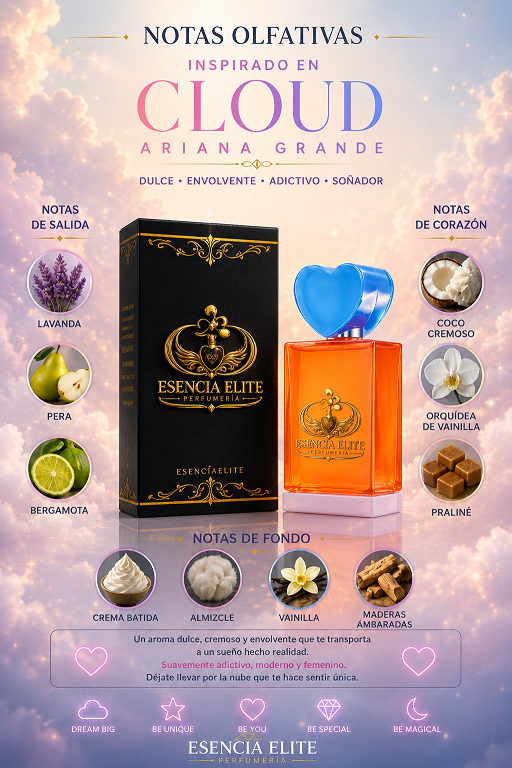 Cloud de Ariana Grande